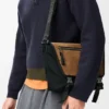 Medium Flex Messenger in Canvas and Suede Medium Flex Messenger in Canvas and Suede