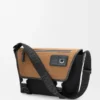 Medium Flex Messenger in Canvas and Suede Medium Flex Messenger in Canvas and Suede