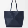 Medium Horizontal Puzzle Fold Tote in Soft Grained Calfskin Medium Horizontal Puzzle Fold Tote in Soft Grained Calfskin