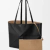 Medium Horizontal Puzzle Fold Tote in Soft Grained Calfskin