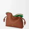 Medium Layered Flamenco Clutch in Nappa Calfskin