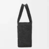 Medium Loewe Font Tote in Raffia Medium Loewe Font Tote in Raffia