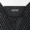Medium Loewe Swing Bag in Raffia and Calfskin
