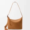 Medium Loop Hobo in Suede Calfskin Medium Loop Hobo in Suede Calfskin