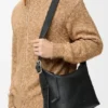 Medium Loop Hobo in Supple Grained Calfskin Medium Loop Hobo in Supple Grained Calfskin