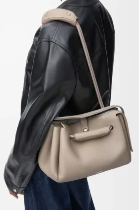 Medium Madrid Bag in Supple Grained Calfskin