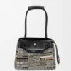 Medium Madrid Bag in Woven Textile Medium Madrid Bag in Woven Textile