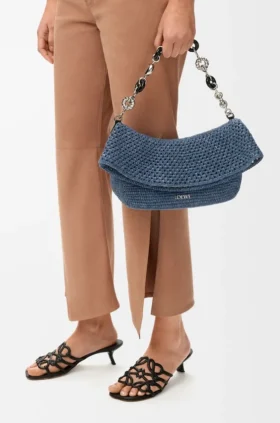 Medium Ola Bag in Crochet