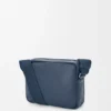 Medium Pebble Messenger Bag in Supple Grained Calfskin