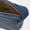 Medium Pebble Messenger Bag in Supple Grained Calfskin