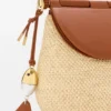 Medium Pescador Bag in Raffia and Calfskin Medium Pescador Bag in Raffia and Calfskin