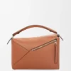 Medium Puzzle Edge Bag in Classic Calfskin