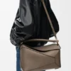 Medium Puzzle Edge Bag in Soft Grained Calfskin