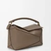 Medium Puzzle Edge Bag in Soft Grained Calfskin