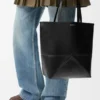 Medium Puzzle Fold Tote in Shiny Calfskin