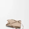 Medium Puzzle Fold Tote in Shiny Calfskin
