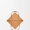 Medium Puzzle Fold Tote in Shiny Calfskin