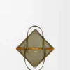 Medium Puzzle Fold Tote in Shiny Calfskin