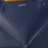 Medium Puzzle Fold Tote in Shiny Calfskin