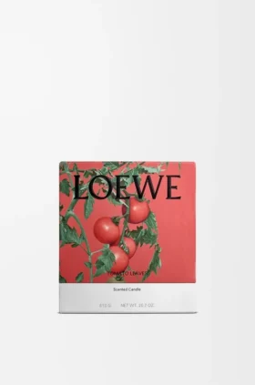 Medium Tomato Leaves Candle