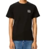 Men”S Loewe Anagram Classic Embroidered Cotton Round Neck Short Sleeve Black H6109230Cr-1100