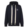 Men”S Loewe Anagram Embroidered Hooded Long Sleeves Navy Blue H6109700Si-5110