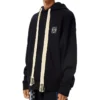 Men”S Loewe Anagram Embroidered Hooded Long Sleeves Navy Blue H6109700Si-5110