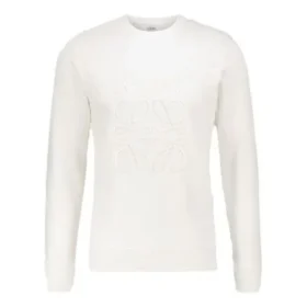 Men”S Loewe Anagram Embroidered Sports White P00487525