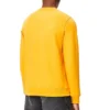 Men”S Loewe Anagram Logo Embroidered Cotton Pullover Orange H526341Xa1-9100