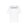 Men”S Loewe Aw19 Painting Short Sleeve White H6299720Si