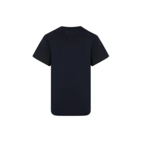 Men”S Loewe Cotton Drawstring Design Short Sleeve Navy Blue H6109031Si-5110