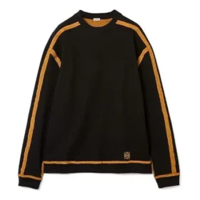 Men”S Loewe Cotton Large Long Sleeves Black H526341X90-1119