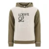 Men”S Loewe Embroidered Hooded Drawstring Khaki H526341X94-3962