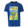 Men”S Loewe Eye Printing Short Sleeve Blue H6109822Pc-5130