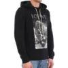 Men”S Loewe Mask Printing Black H6109730Pc-1100