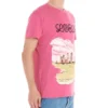 Men”S Loewe Short Sleeve Pink T-Shirt H6109833Pc-7140