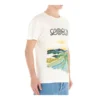 Men”S Loewe Watercolor Printing Cotton Short Sleeve White H6109831Pc-2100
