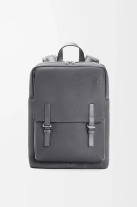 Military Backpack in Soft Grained Calfskin
