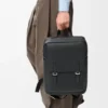 Military Backpack in Soft Grained Calfskin Military Backpack in Soft Grained Calfskin