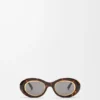 Mini Anagram Oval Sunglasses Mini Anagram Oval Sunglasses