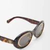 Mini Anagram Oval Sunglasses Mini Anagram Oval Sunglasses