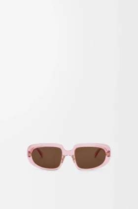Mini Anagram Steps Rectangular Sunglasses