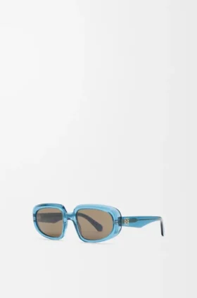 Mini Anagram Steps Rectangular Sunglasses