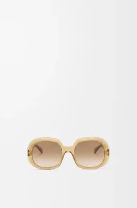 Mini Anagram Steps Square Sunglasses