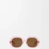 Mini Anagram Steps Square Sunglasses Mini Anagram Steps Square Sunglasses
