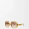Mini Anagram Steps Square Sunglasses Mini Anagram Steps Square Sunglasses