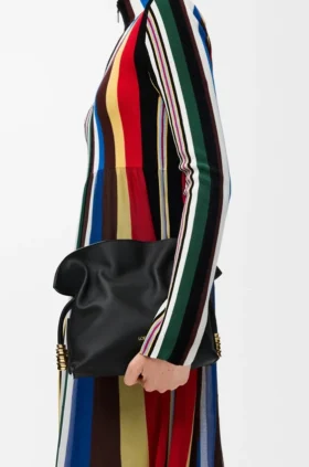 Mini Coil Flamenco Clutch in Nappa Calfskin Mini Coil Flamenco Clutch in Nappa Calfskin