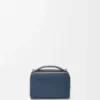 Mini Crossbody Camera Bag in Satin Calfskin Mini Crossbody Camera Bag in Satin Calfskin