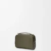 Mini Crossbody Camera Bag in Soft Grained Calfskin