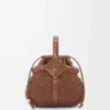 Mini Diamond Round Basket Bag in Calfskin Mini Diamond Round Basket Bag in Calfskin